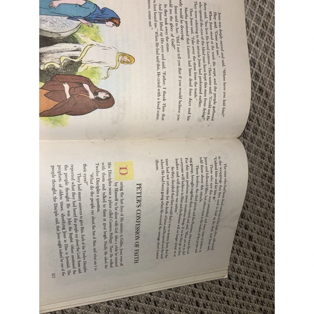 Children's stories of the Bible from Old and New Testaments, Deluxe Ed. 1968